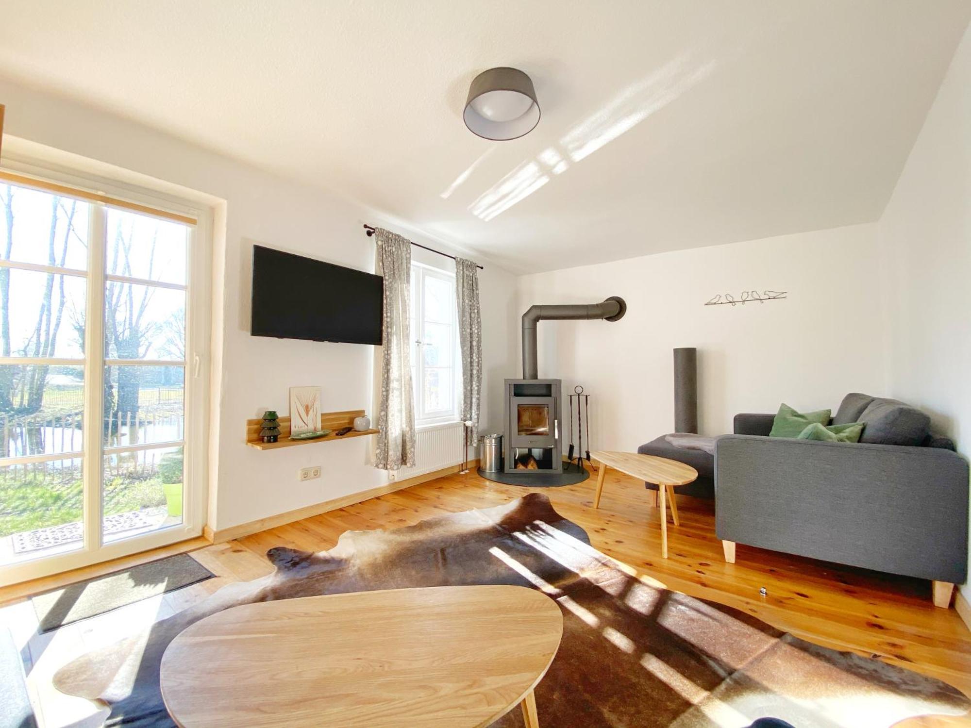 Hofgut Bisdamitz - Ferienhaus "Alte Muehle" Luaran gambar