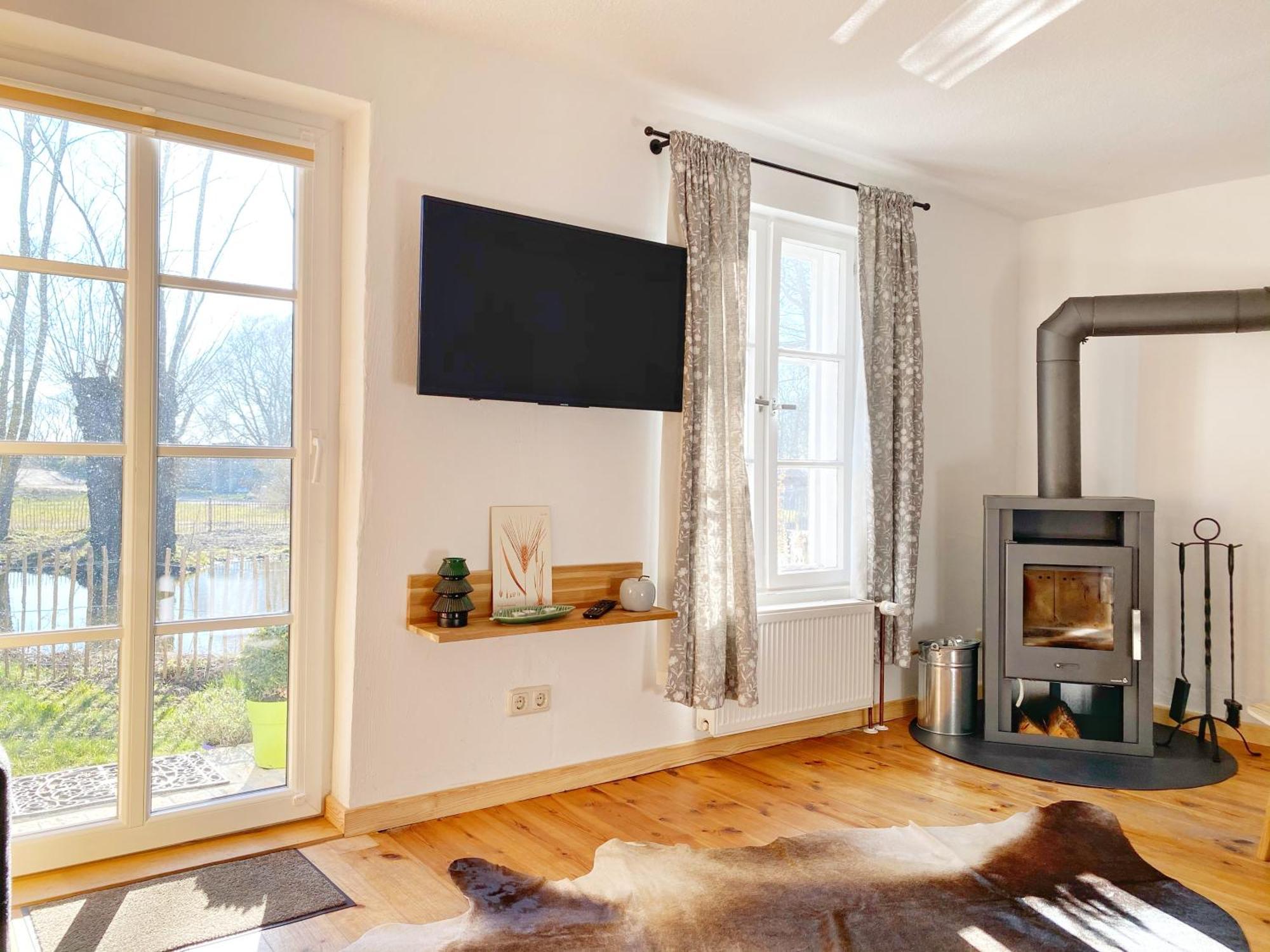 Hofgut Bisdamitz - Ferienhaus "Alte Muehle" Luaran gambar